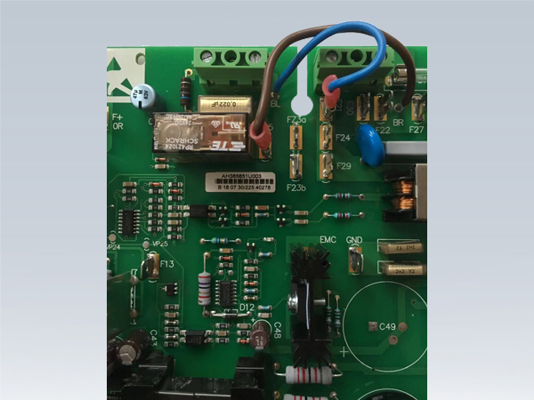 EUROTHERM-591 DC DRIVES power board-AH385851U001